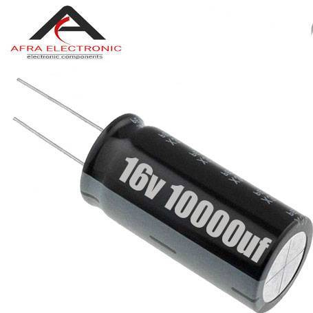 خازن الکترولیت 16 ولت 10000 میکروفاراد 1 - افرا الکترونیک