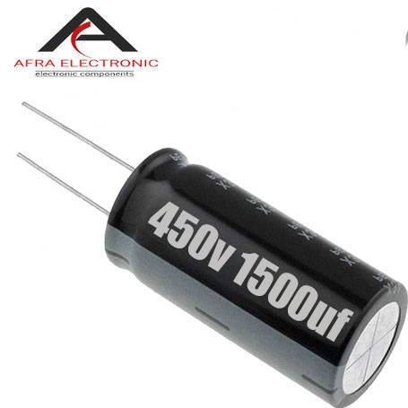 خازن الکترولیت 450 ولت 1500 میکروفاراد 1 - افرا الکترونیک