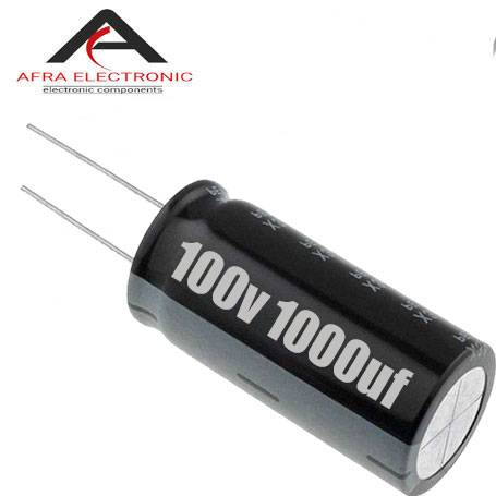خازن الکترولیت 100 ولت 10000 میکروفاراد 1 - افرا الکترونیک