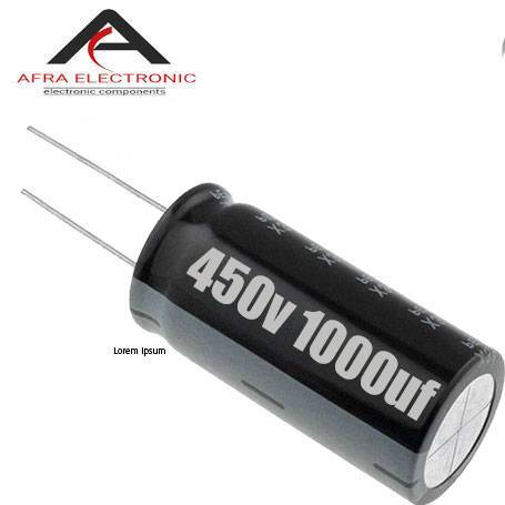 خازن الکترولیت 450 ولت 1000 میکروفاراد 1 - افرا الکترونیک