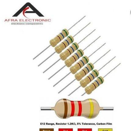 Resistor 1.2W 2.7 KOHM 5 430x430 - مقاومت کربنی 1.2 وات 2.7 کیلو اهم 5درصد